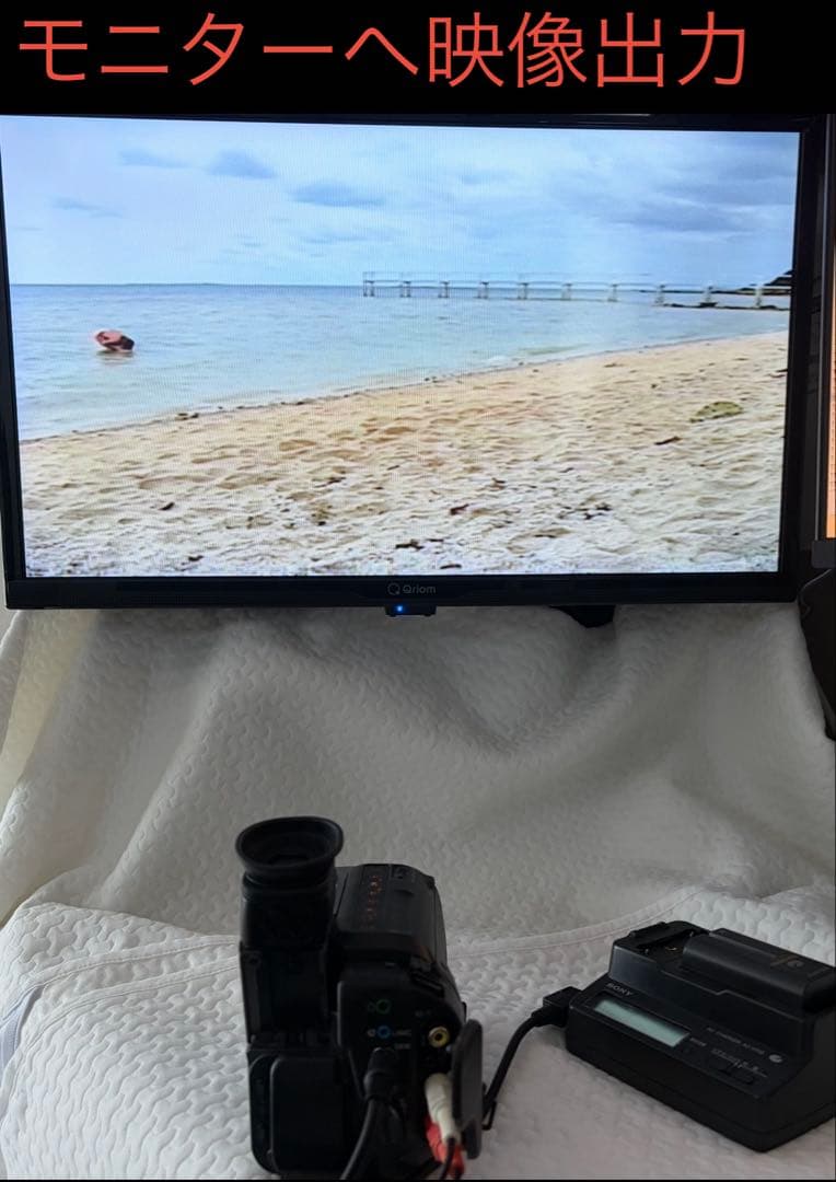 （動作確認済）SONY Hi8 Handycam 8ミリビデオカメラ