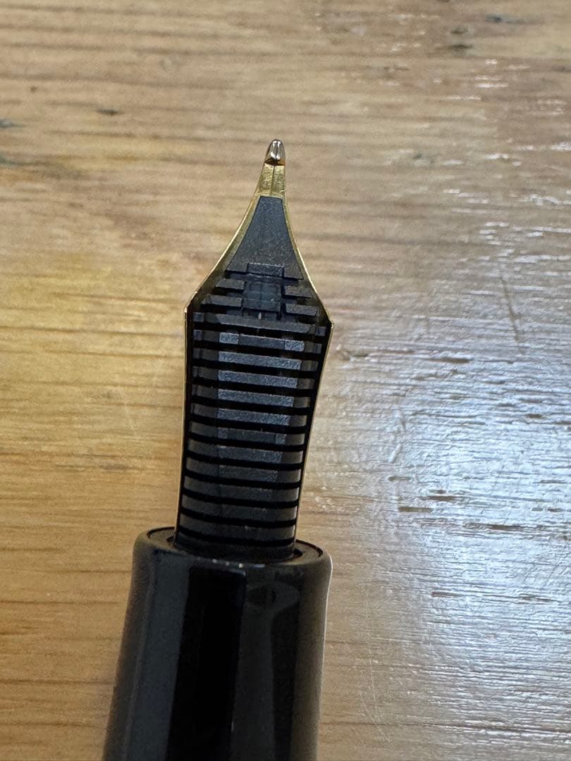 美品 SAILOR セーラー 万年筆 21K 875 nm ゴールド 21金