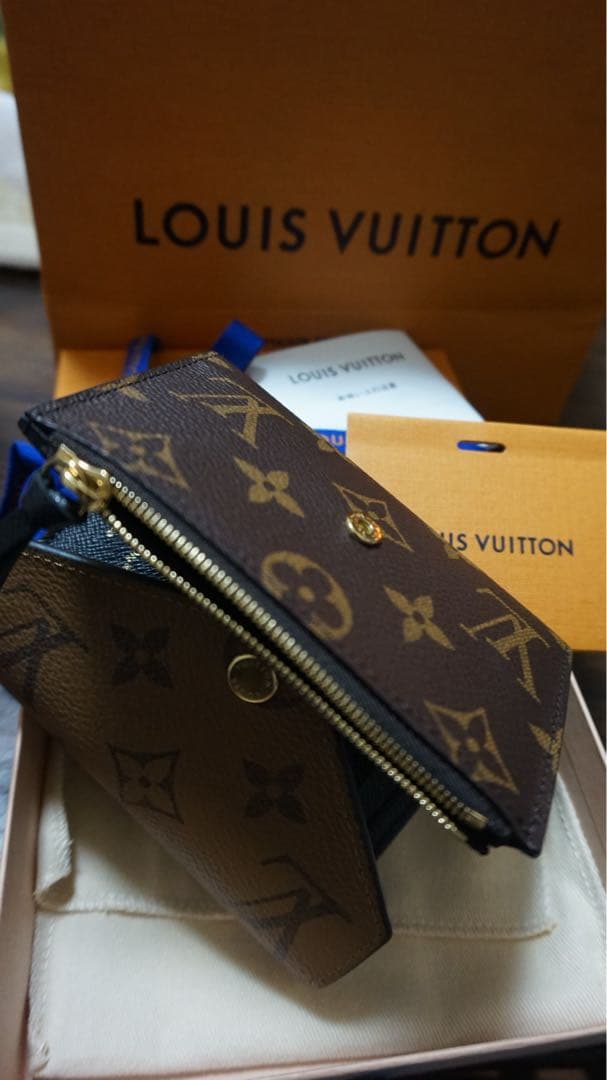 LOUIS VUITTON 三つ折り財布 モノグラム