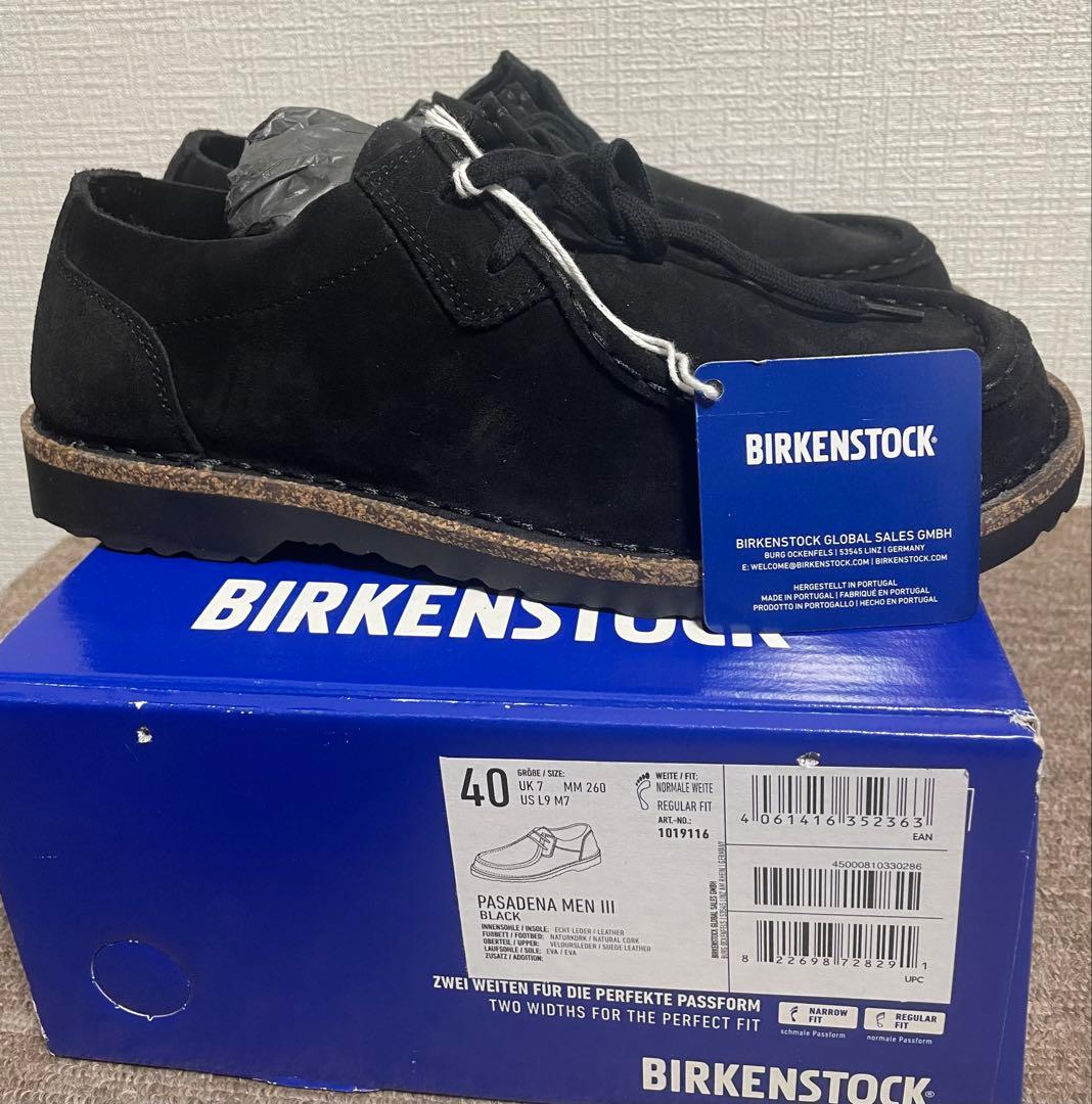 BIRKENSTOCK PASADENA MEN III ブラック26cmタグ付