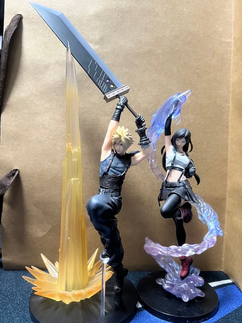 パ*J様 s*4様 開封品　FF7 一番くじA賞クラウドとラストワン賞ティファ