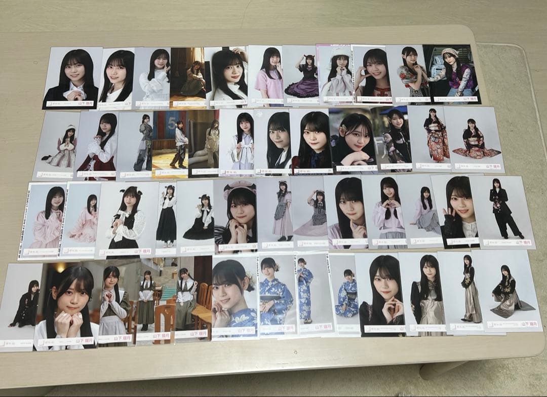 【最終値下げ】櫻坂46 山下瞳月 生写真 まとめ売り 50枚セット