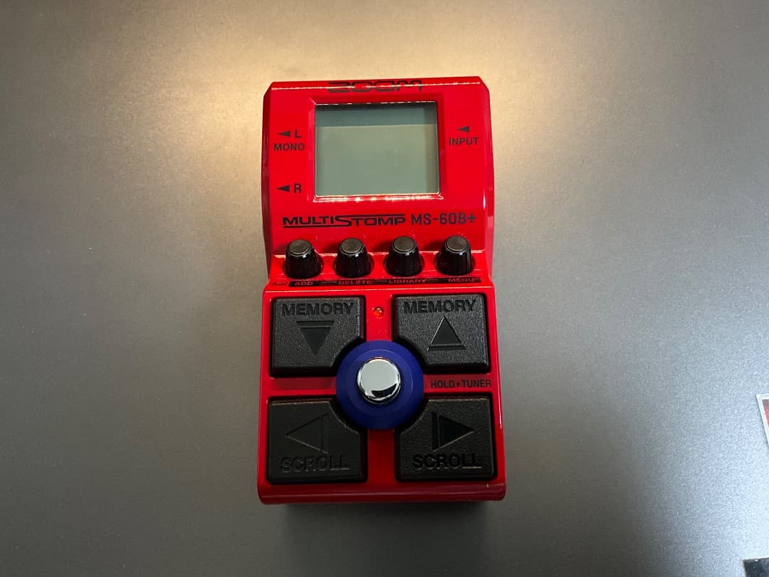 ギター ZOOM MULTISTOMP MS-60B+