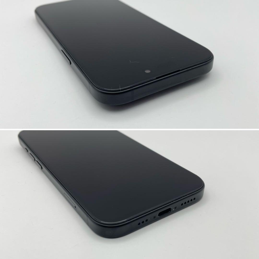 iPhone 15 128GB バッテリー100% ブラック SIMフリー