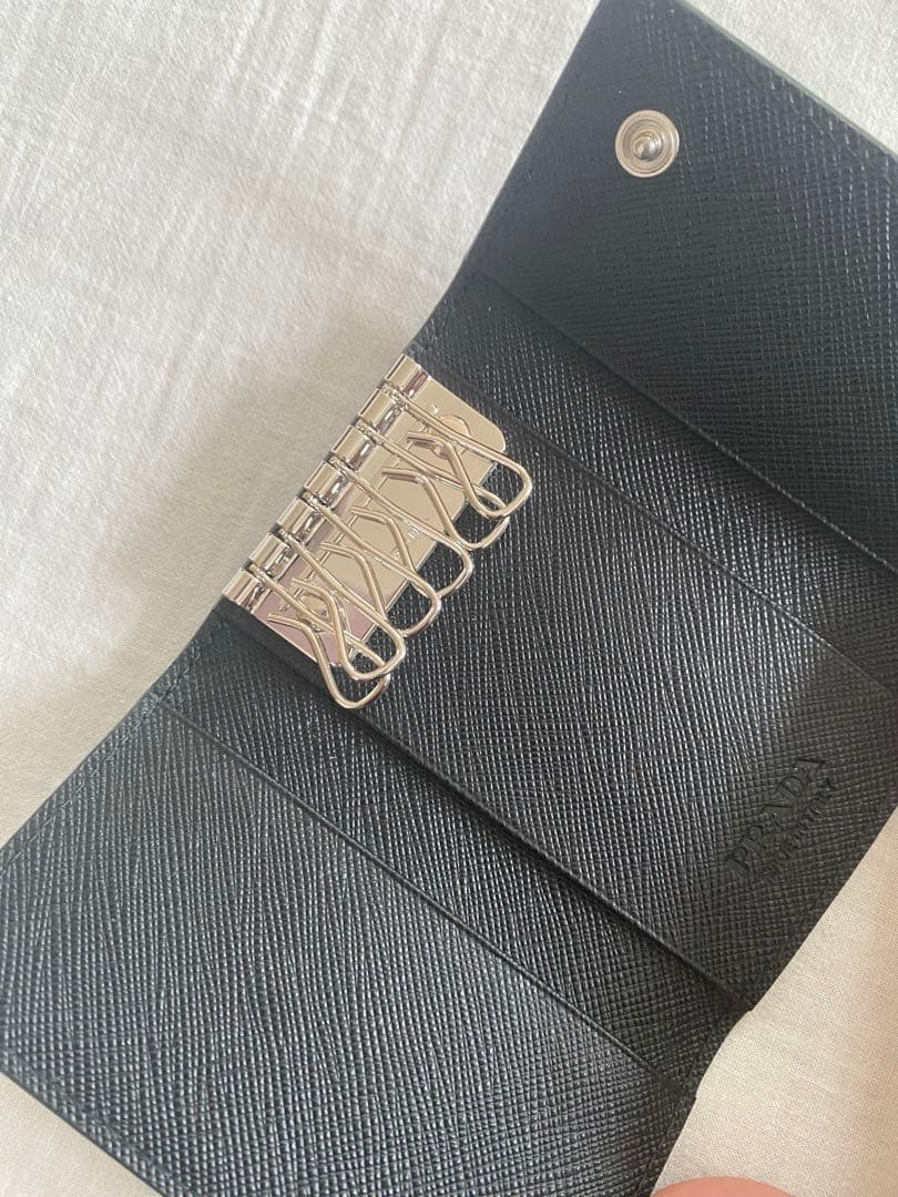 未使用　PRADA サフィアーノレザーキーケース
