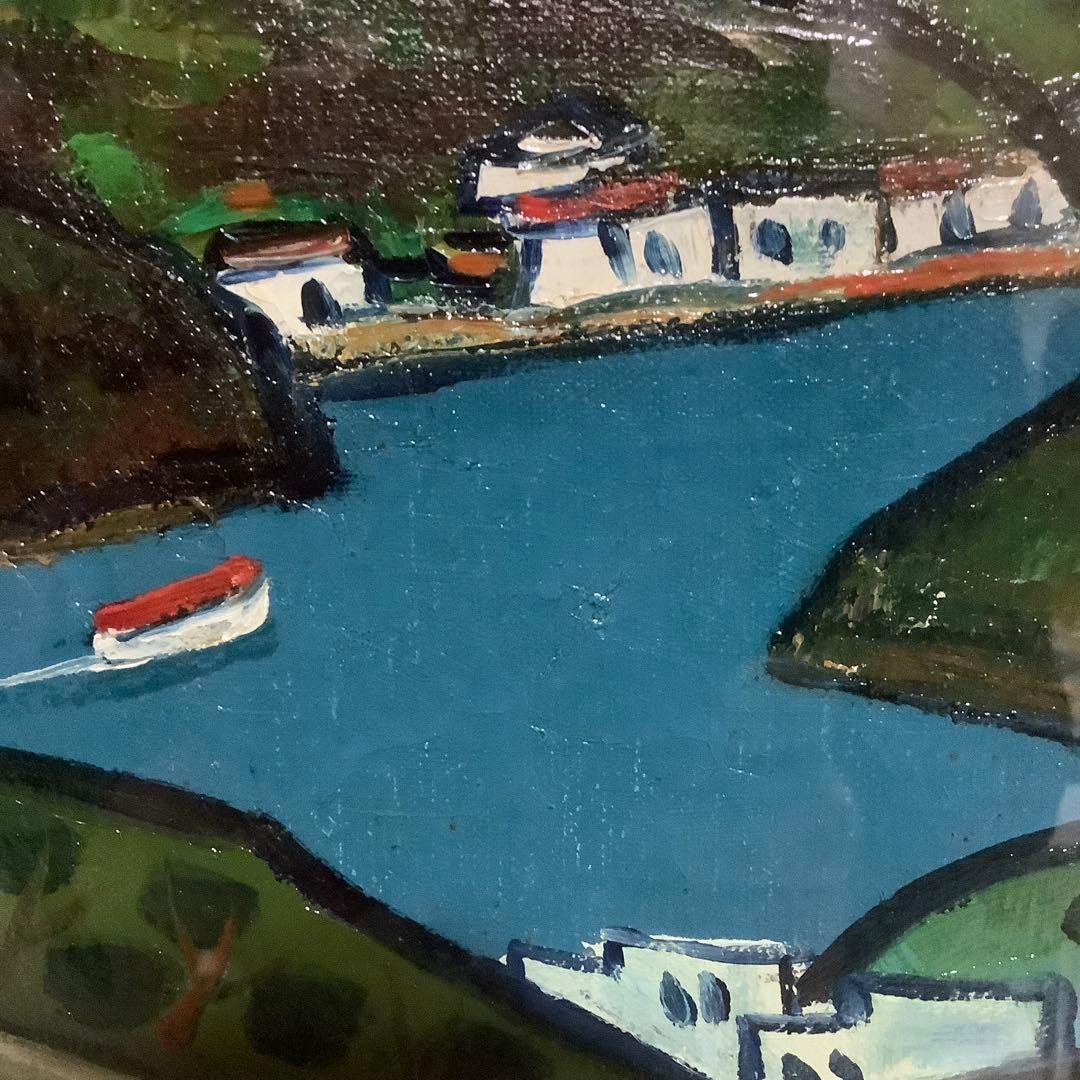 tanpopoさん専用 松田茂　箱根富士　油彩　美術年鑑掲載作家　額縁