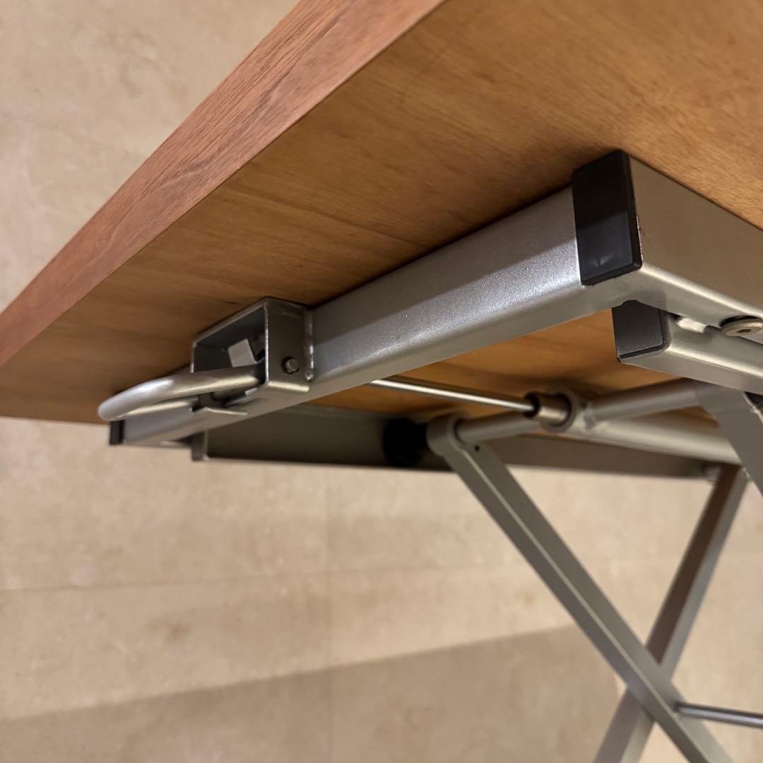 ニトリ 昇降テーブル ACTIVE（アクティブ）120cm ウォルナット 美品