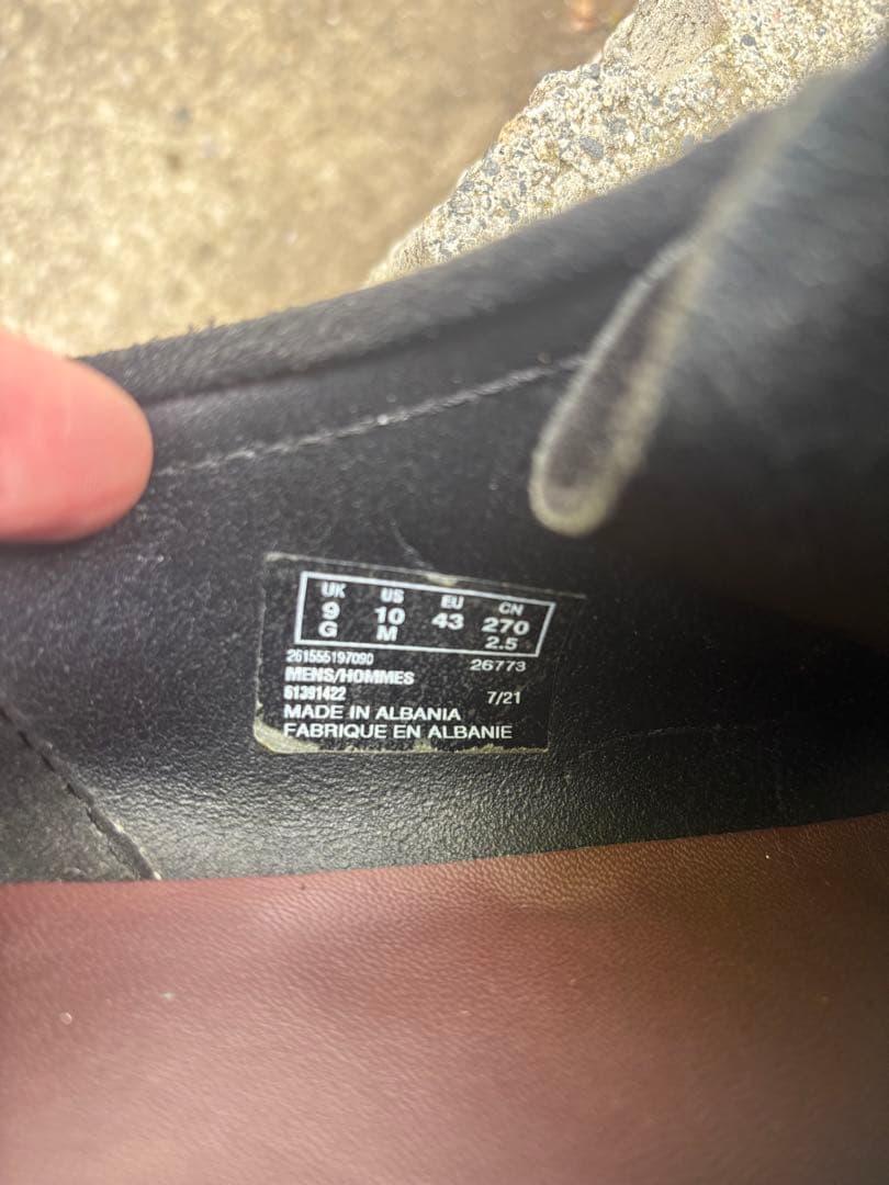 Clarks wallabee/ワラビー　27cm〜27.5cm