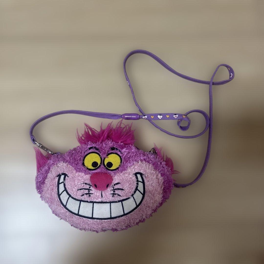 チェシャ猫　マフラーキャップ　カチューシャ　ポシェット　カードケース　3点セット