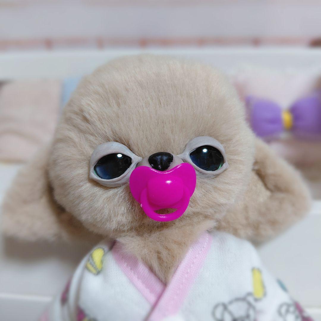 チワボボちゃん②　おしゃぶり付き　アートドール　ぬいぐるみ