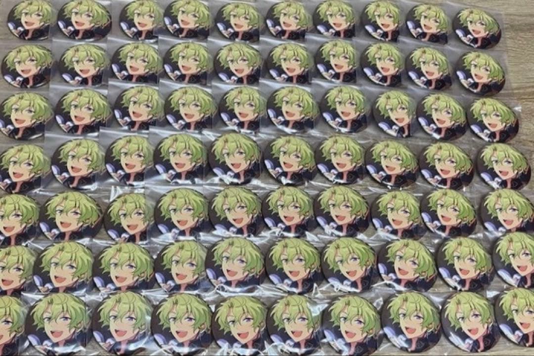 巴日和 缶バ 70個