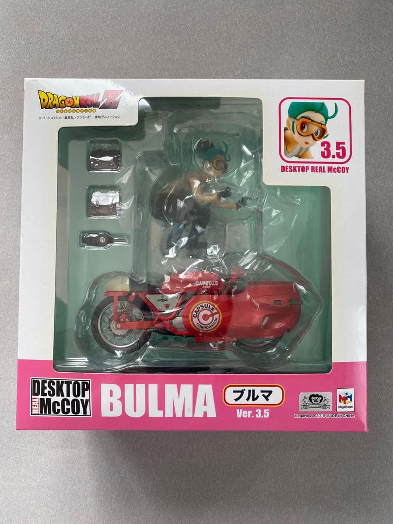 ドラゴンボール デスクトップリアルマッコイ ブルマ