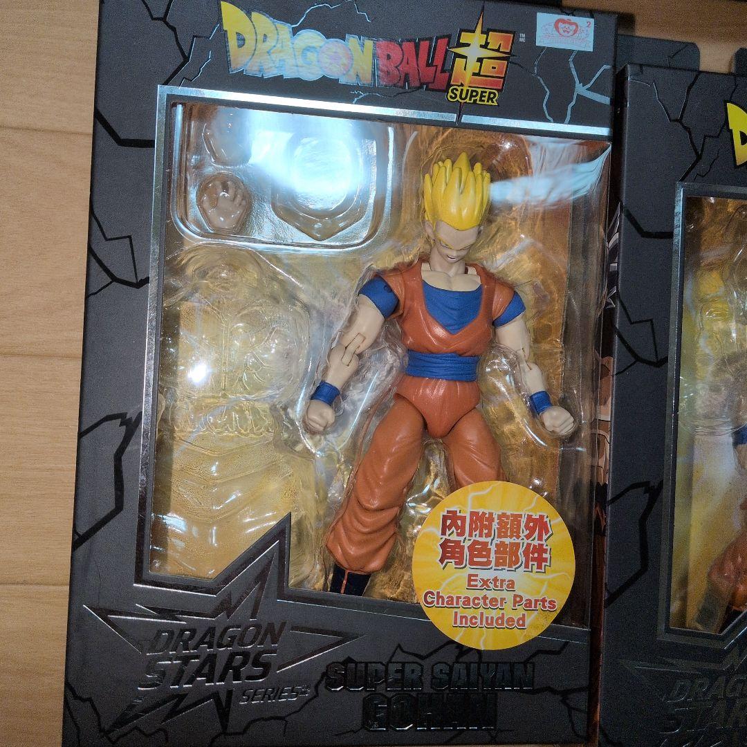 週末限定セール❢　身勝手の孫悟空等　ドラゴンスターズ海外フィギュア　DB超　5体