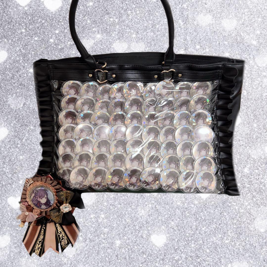 東雲絵名 宝石缶バッジ 痛バッグ 痛バ プロセカ