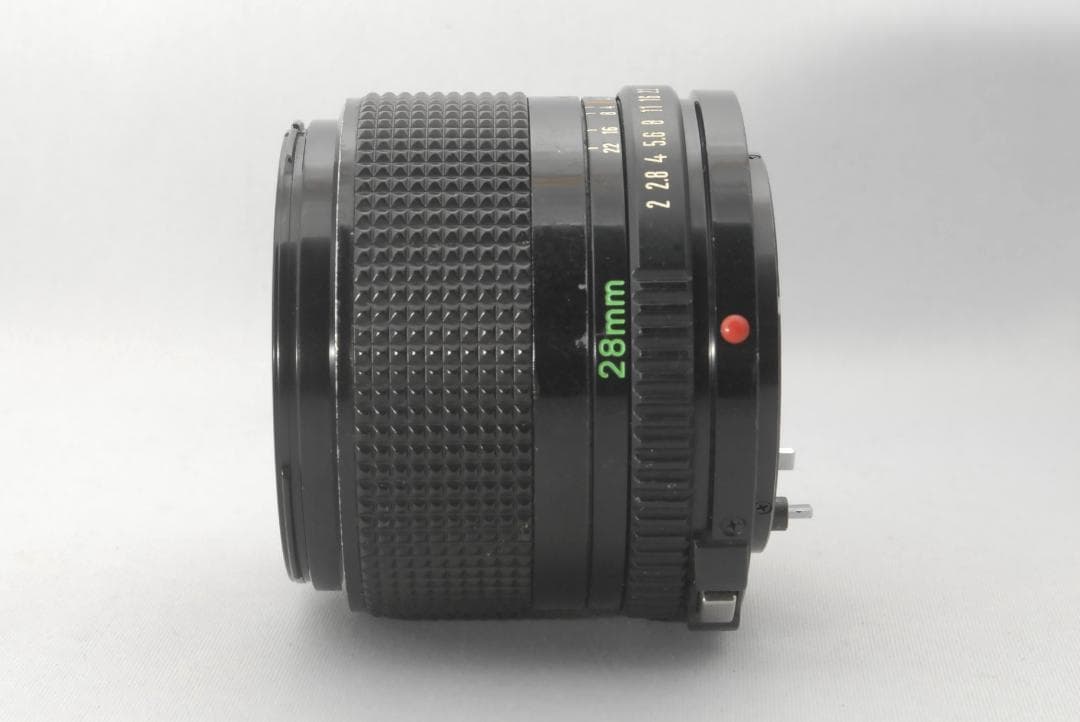 キャノン Canon ニューFD 28mm F/2 MF 広角レンズ l3888