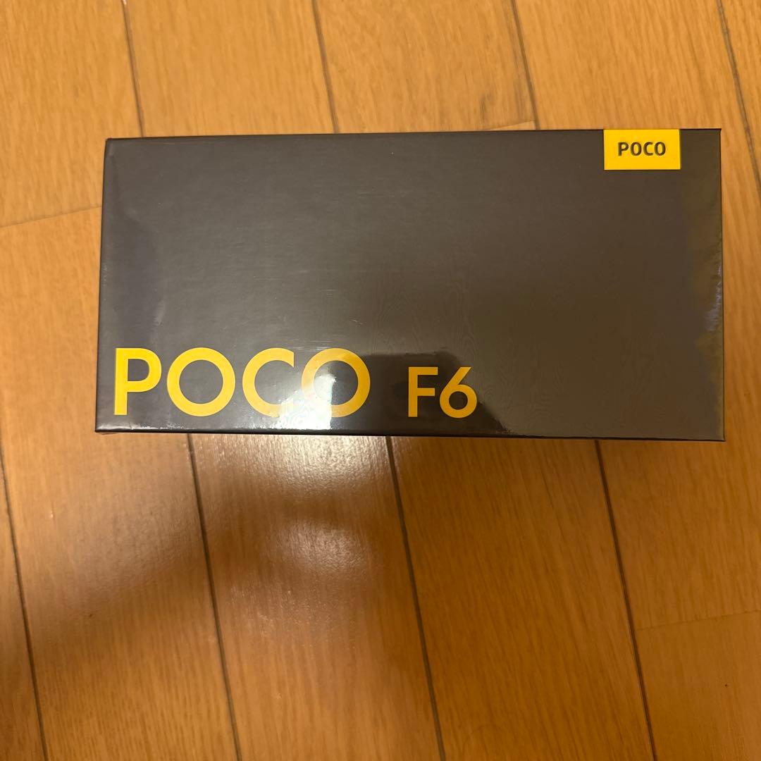 POCO F6 8GB RAM 256GB Titanium Color 本体