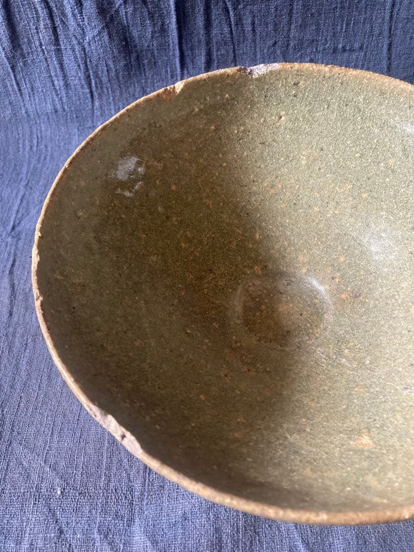 高麗青磁　大鉢　李朝　菓子鉢