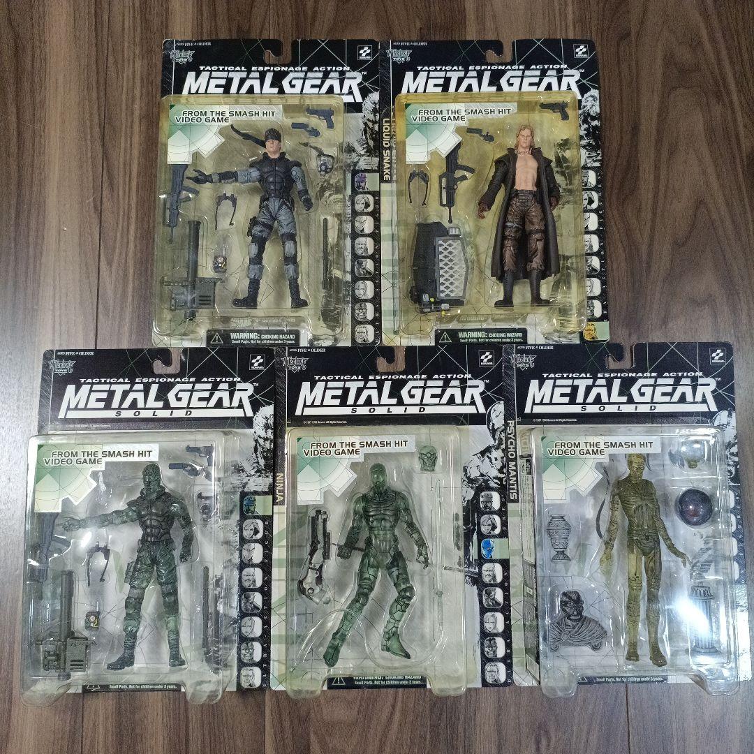 マクファーレントイズ メタルギアソリッド フィギュア　5体セット　新品未開封