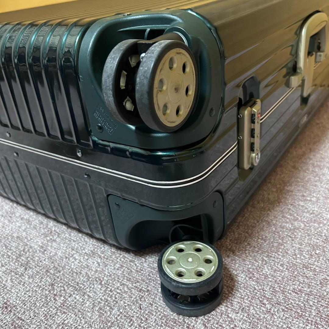 RIMOWA　リモワ　リンボ　キャリーケース　98L　マルチホイール　グリーン