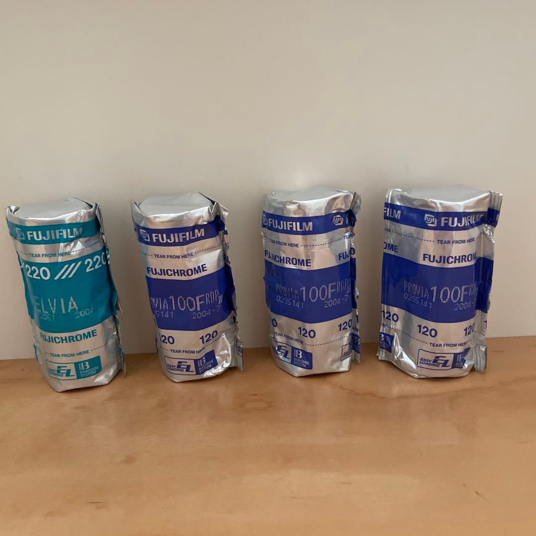 ベルビア220&プロビア100F RDPⅢフィルムセット（期限切れ未開封）