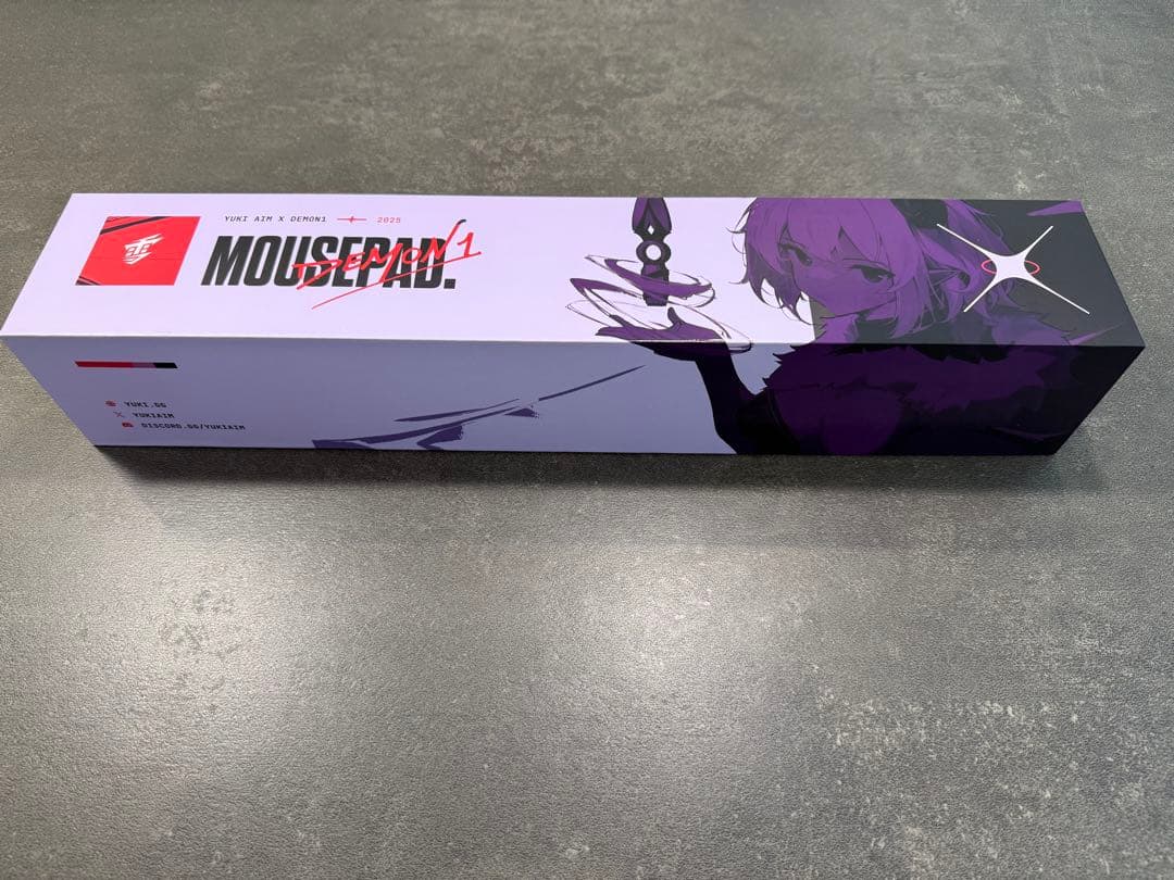 YukiAim ユキエイム ✖️ Demon1 マウスパッド（新品）
