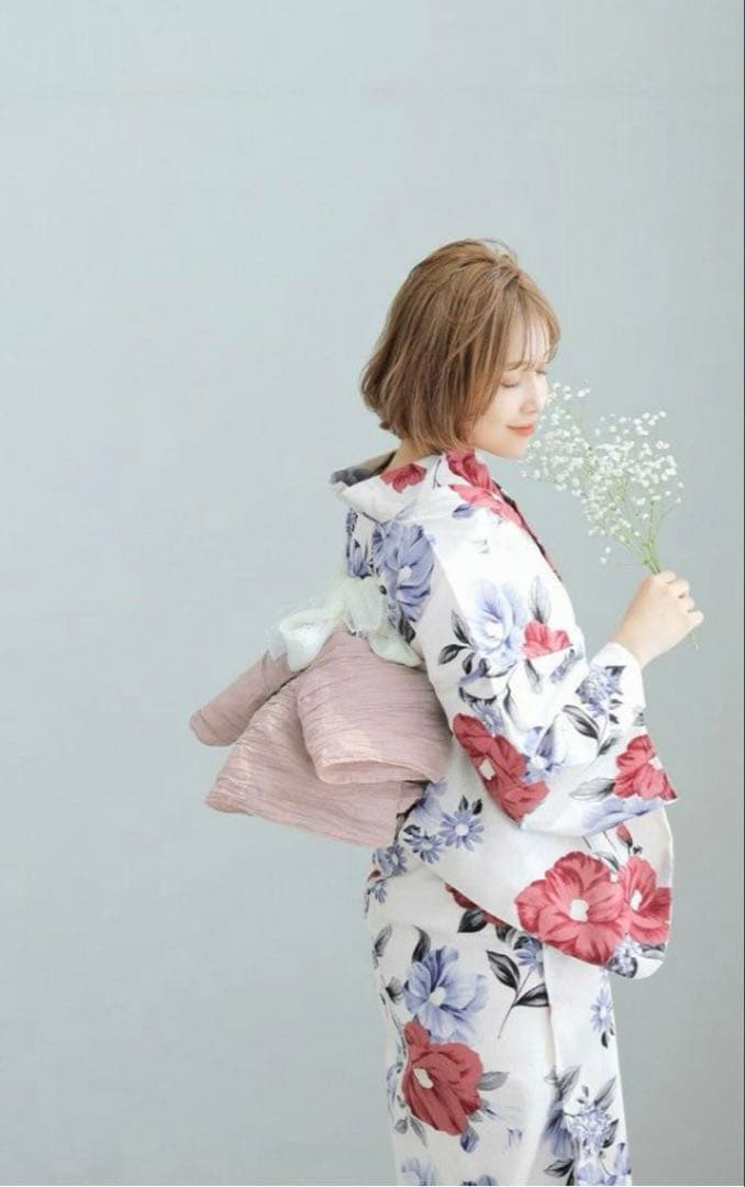 DITA ディータ　京のはんなり椿　浴衣　セット