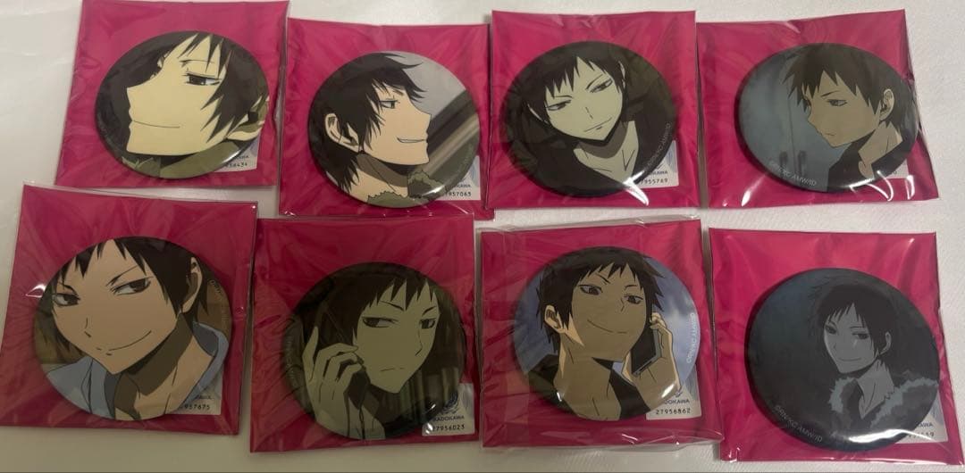 折原臨也 缶バッジ セット