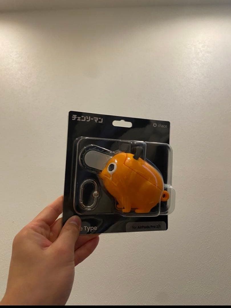 動物型イヤホンケース オレンジ