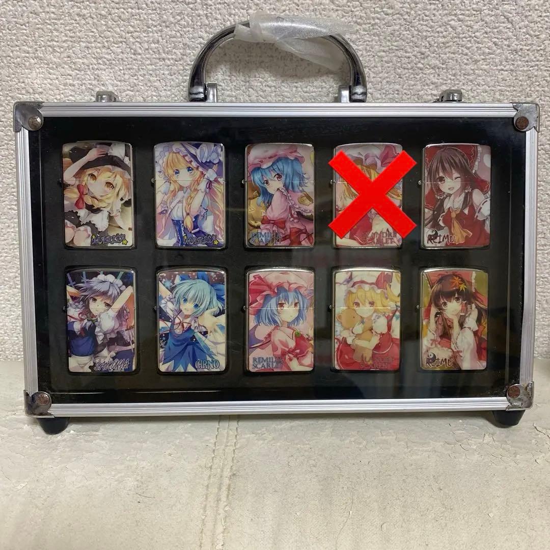 東方project 美少女　オイルライター　セット　zippo 風　TM