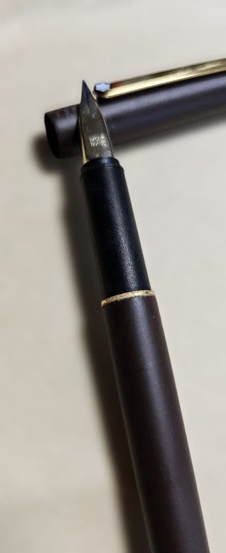 モンブラン(星の王子様)ブラウン 万年筆 ボールペン2本セットレザー ケース付き