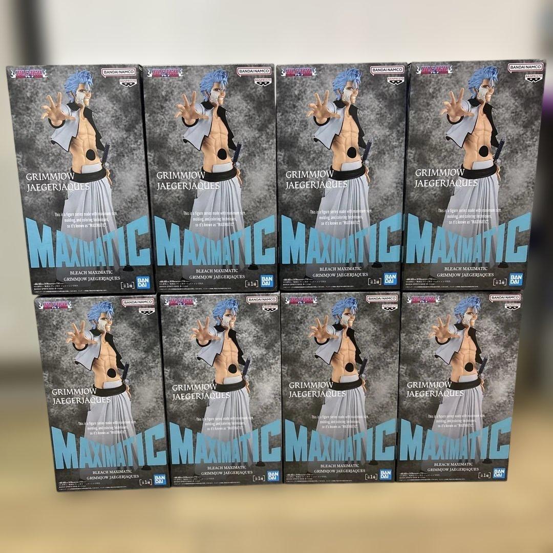 【未開封】【送料無料】【８個】BLEACH グリムジョー フィギュア