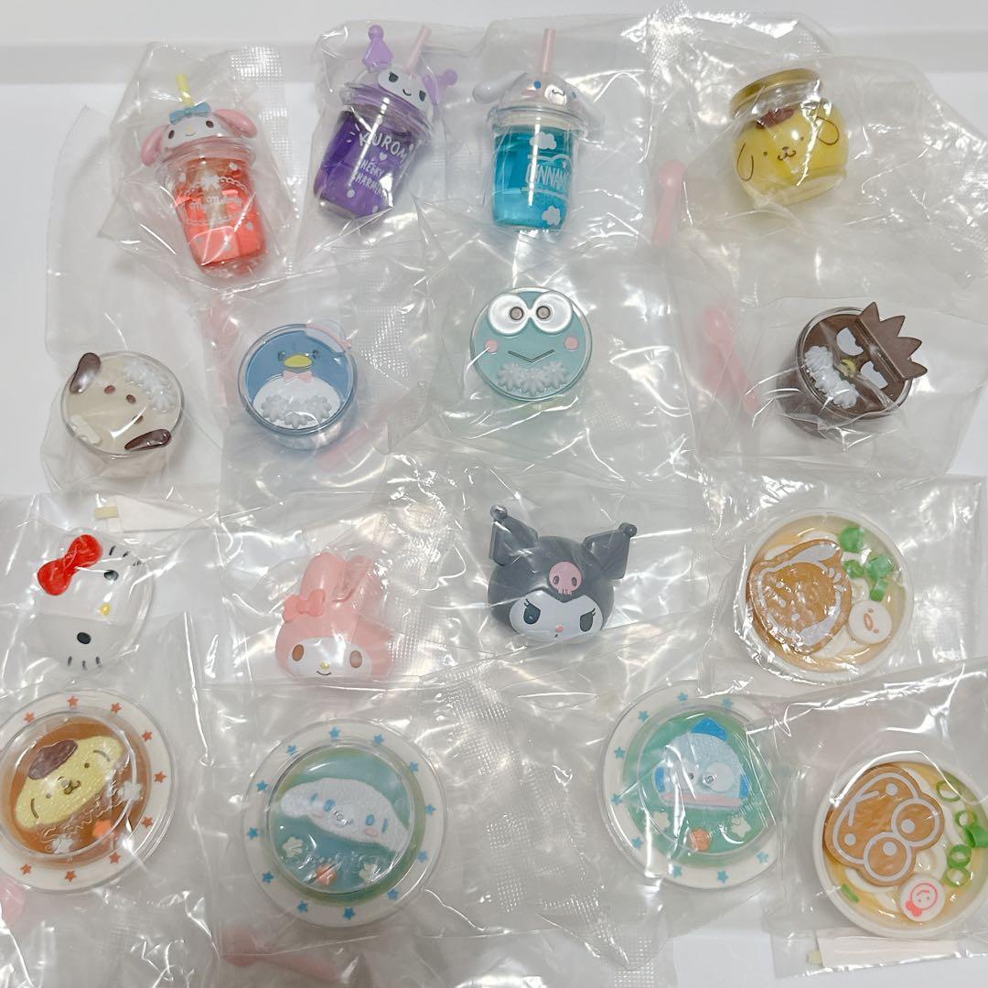 サンリオ キャラクター シークレット マスコット デリバリー風 フード スイーツ