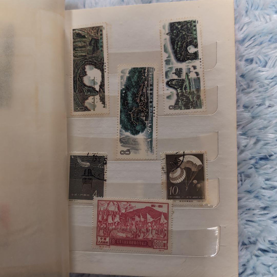 未使用、使用済ランダム中国切手