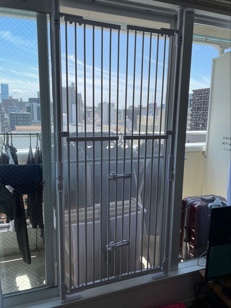 猫脱走防止⭐︎のぼれんニャン3 バリアフリーホワイト