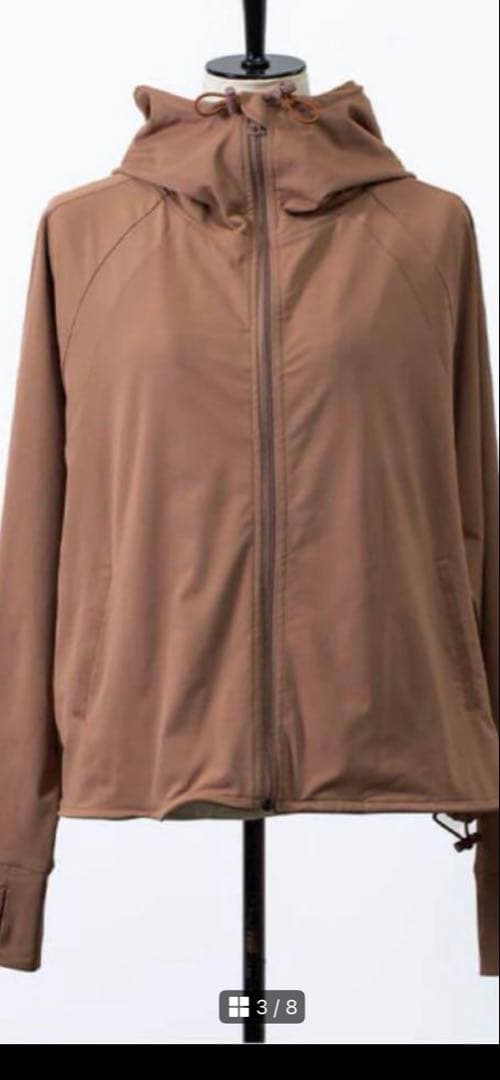 FORME フォルム　ラッシュガード　パーカー　ブラウン　美品