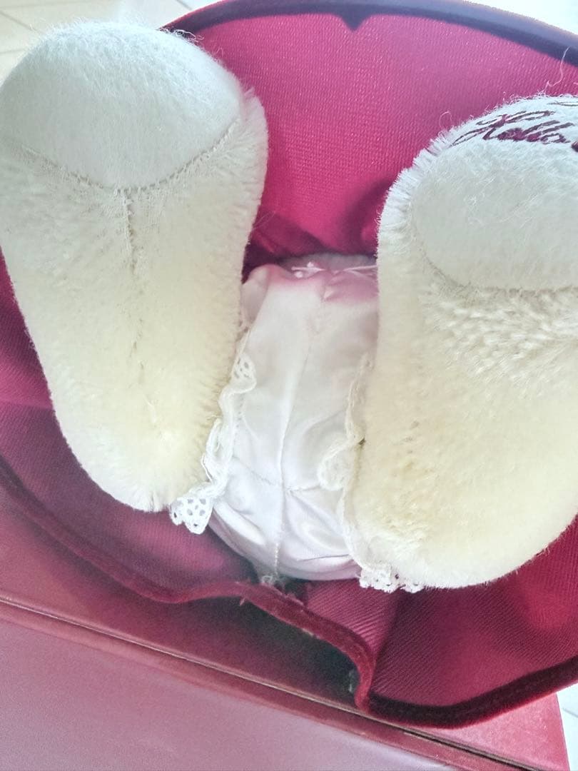 ハローキティ 2000年ミレニアムモヘアドール モヘア ネックレス 箱入り