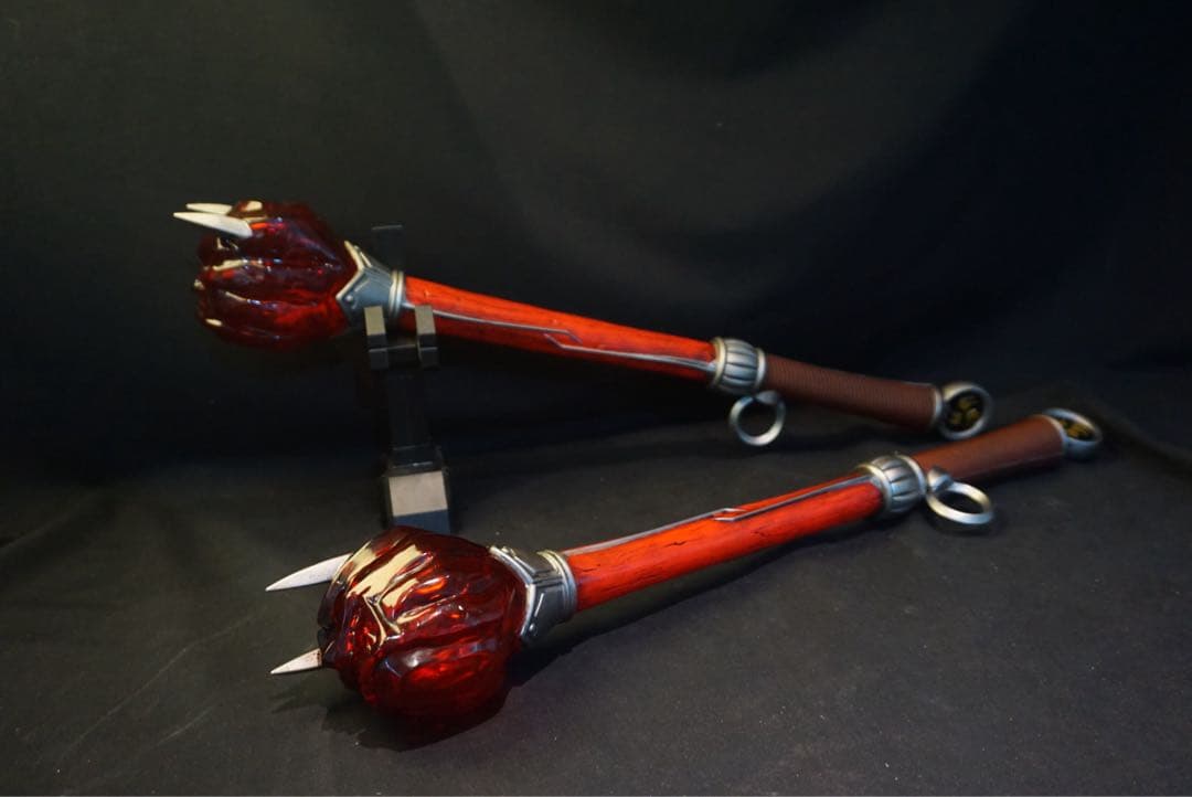 仮面ライダー響鬼　音撃棒　烈火　1：1 プロップスケール