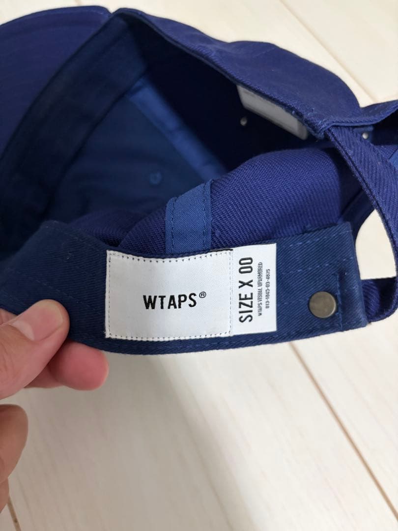 帽子 WTAPS CAP COTTON TWILL BLUE