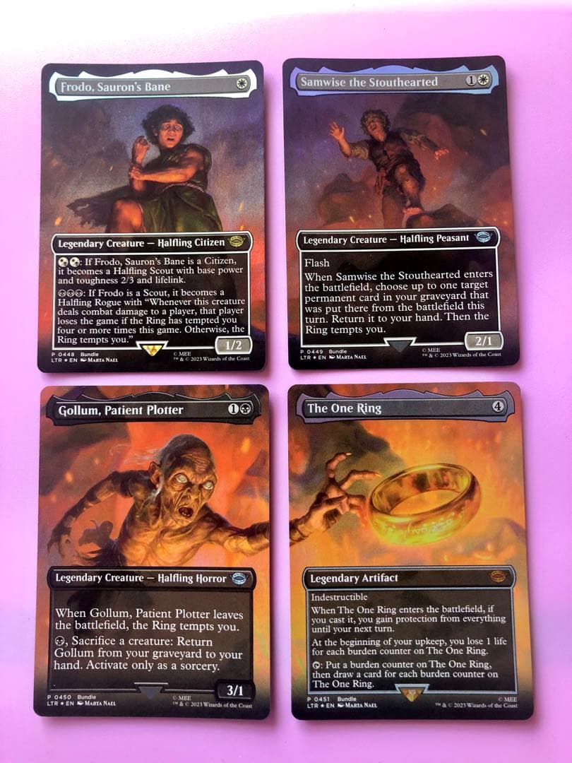 MTG 一つの指輪 バンドル　foil １枚　他３枚foil