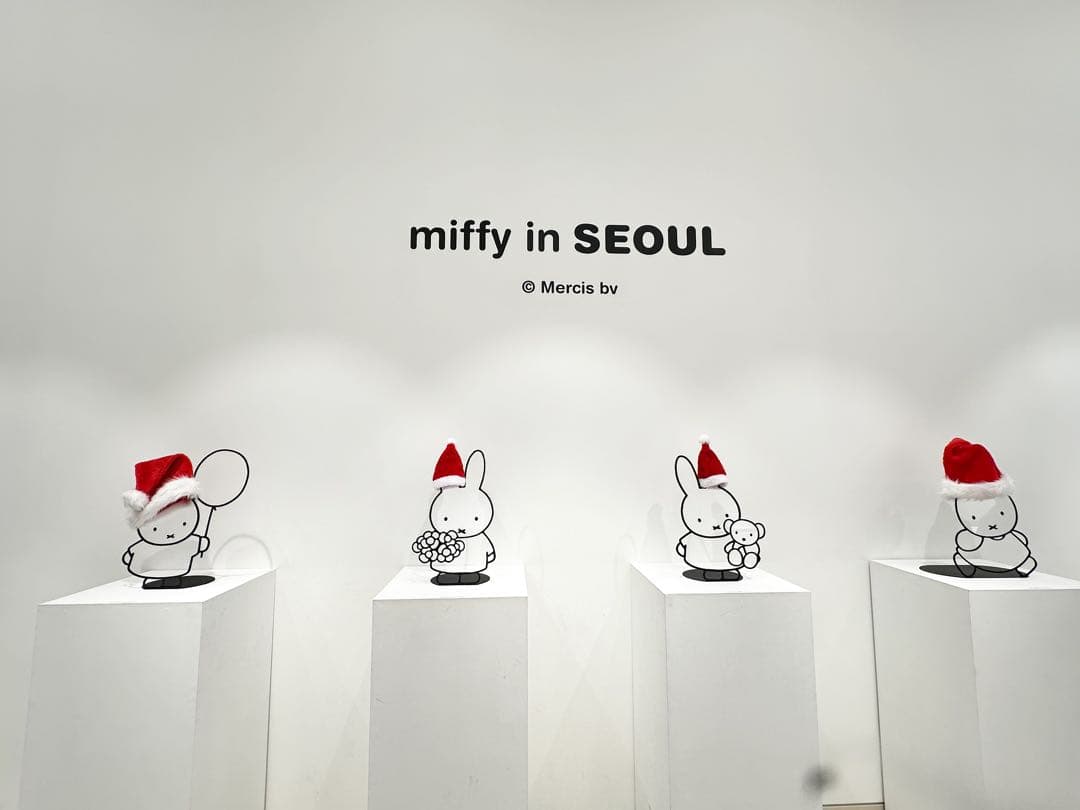 韓国限定 ミッフィー ソウル デニム キーリング 3種セット