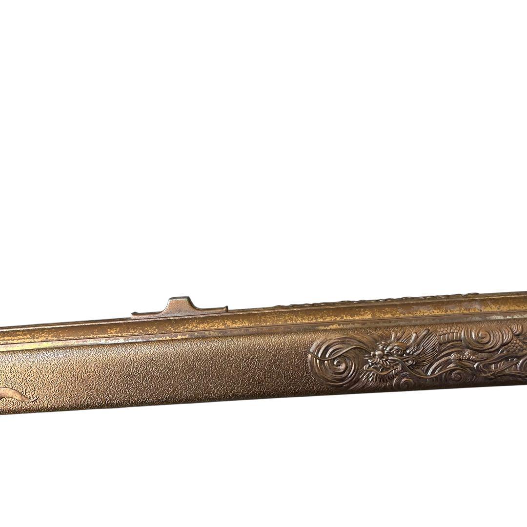 古式銃 火縄銃 装飾銃 アンティーク調 金属製 全長110cm インテリア