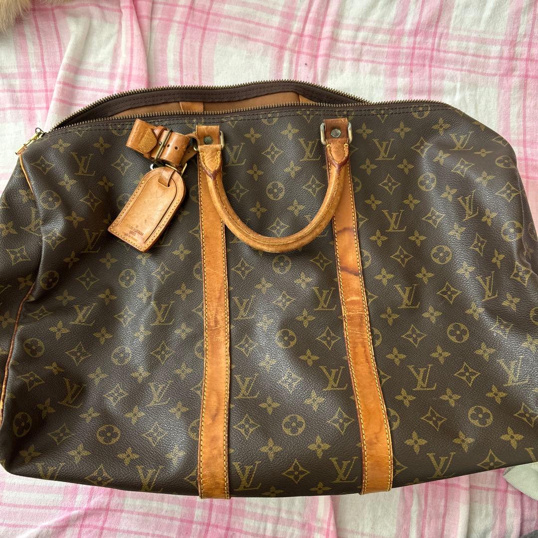 Louis Vuitton ボストンバッグ 大容量 ブラウン