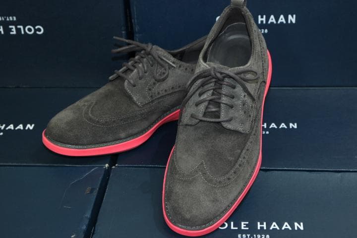 COLE HAAN グランドエボリューション ショート ウィングチップ 革靴 7