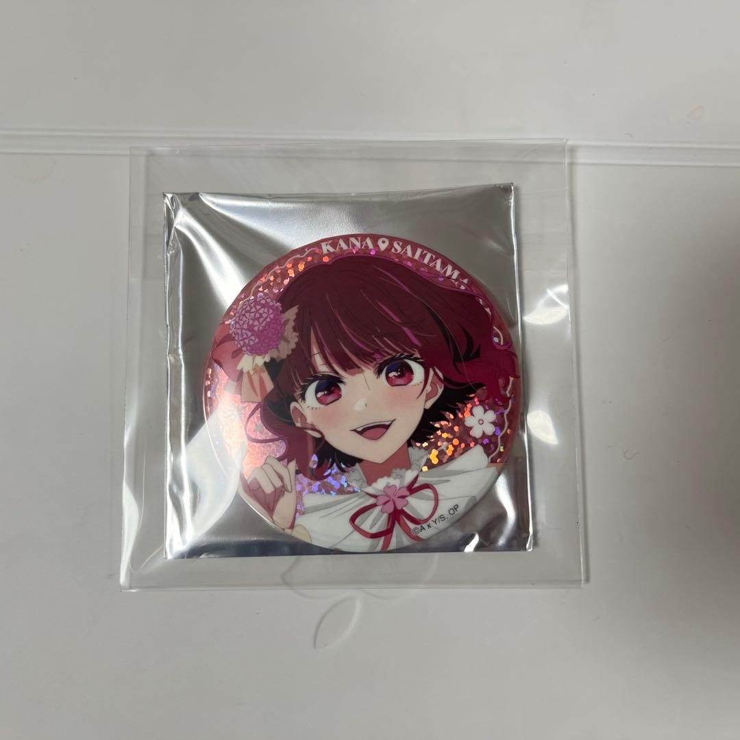 推しの子 47都道府県 缶バッジ レア ホログラム　有馬かな