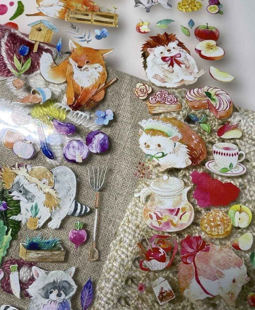 海外マスキングテープ　アニマル　まとめ売り（22）　動物