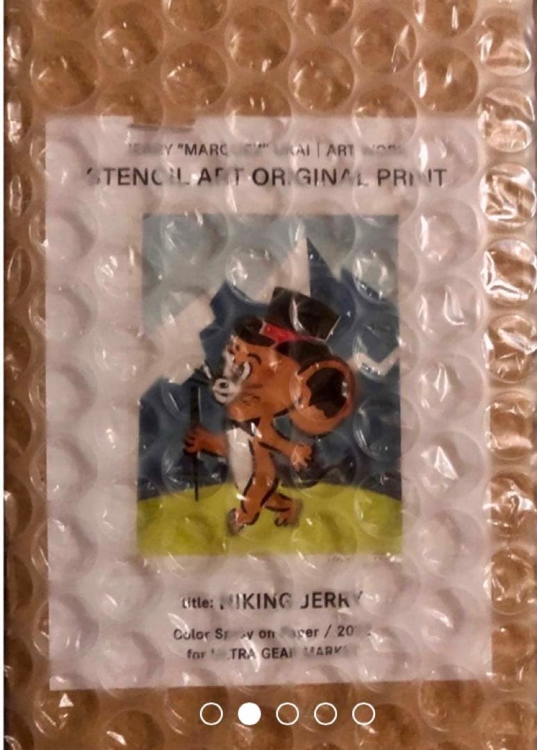 ジェリー鵜飼 ジェリーマルケス ステンシル 版画 ポスター