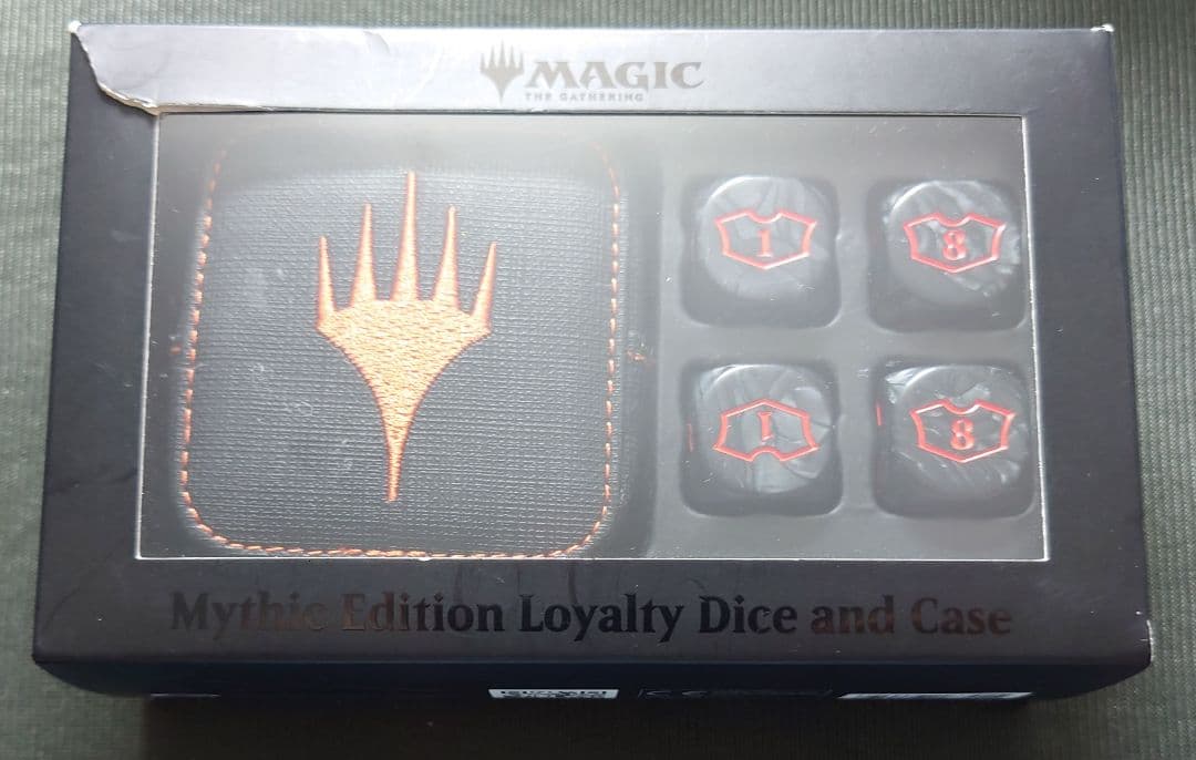 mtg 絶版稀少 Ultra PRO 公式 ミシック 忠誠度ダイス＆ケース