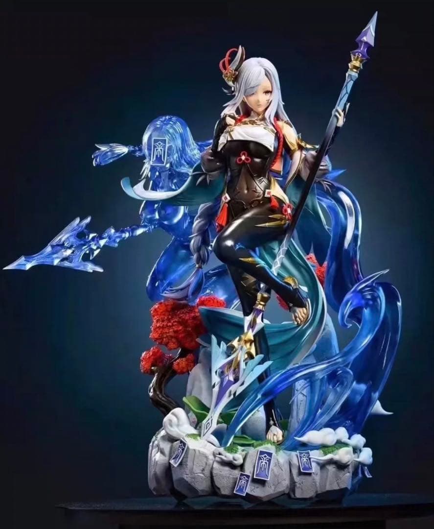 原神 申鶴 Lazydog フィギュア ガレージキット ガレキ スタチュー