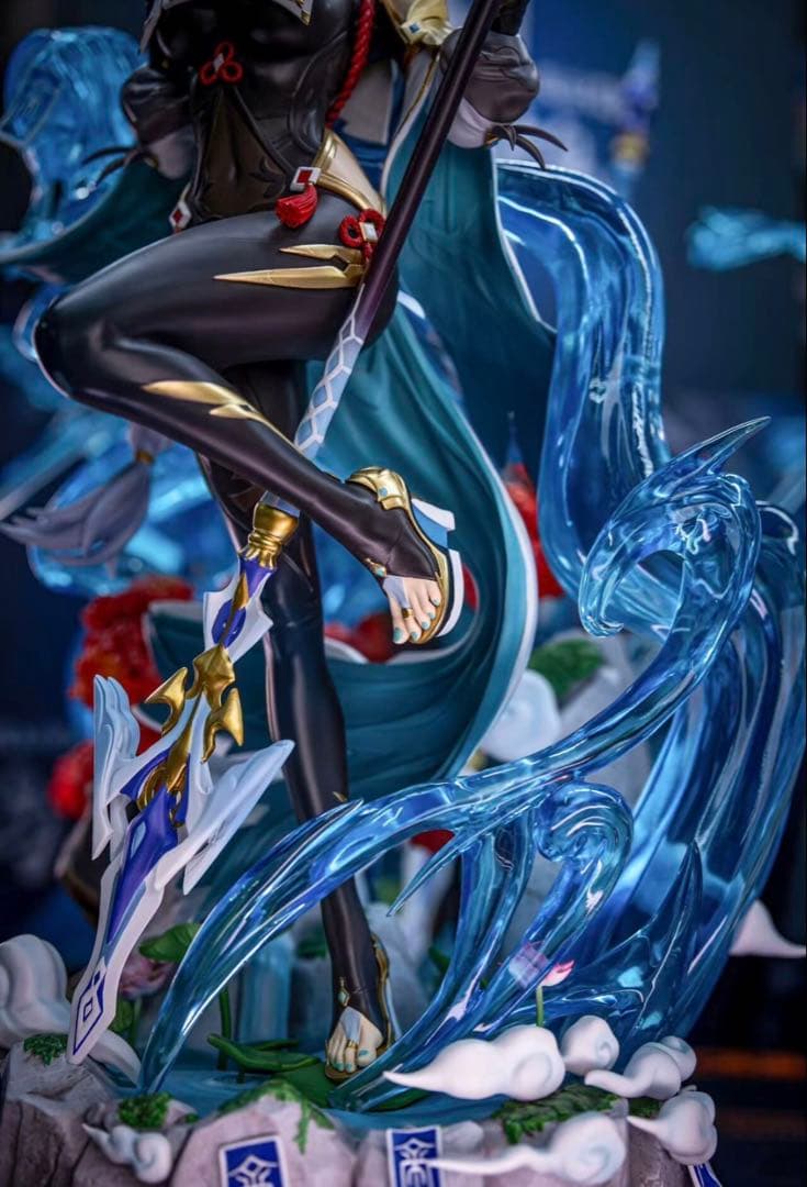 原神 申鶴 Lazydog フィギュア ガレージキット ガレキ スタチュー