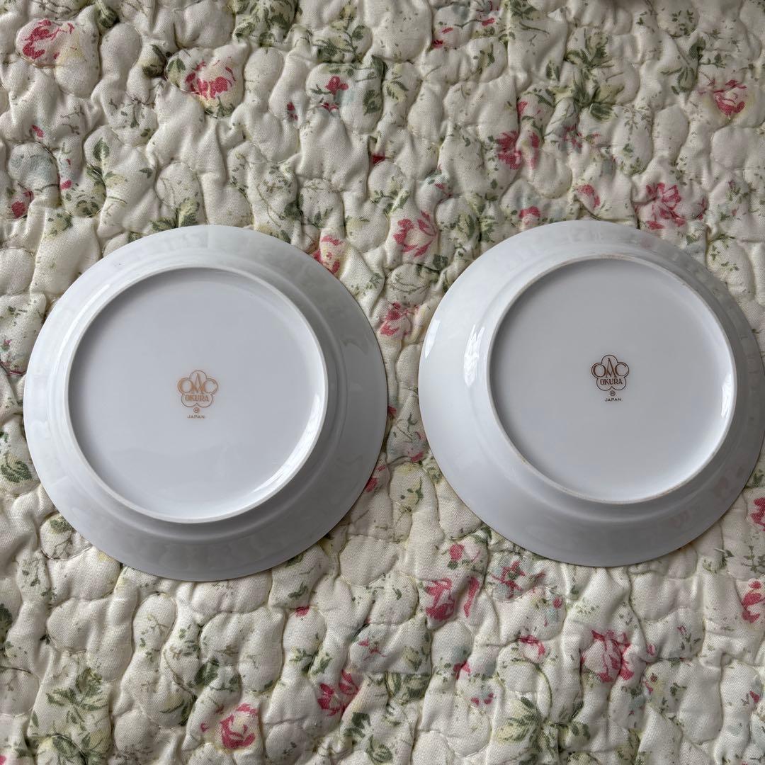 大倉陶器の黒猫の小皿